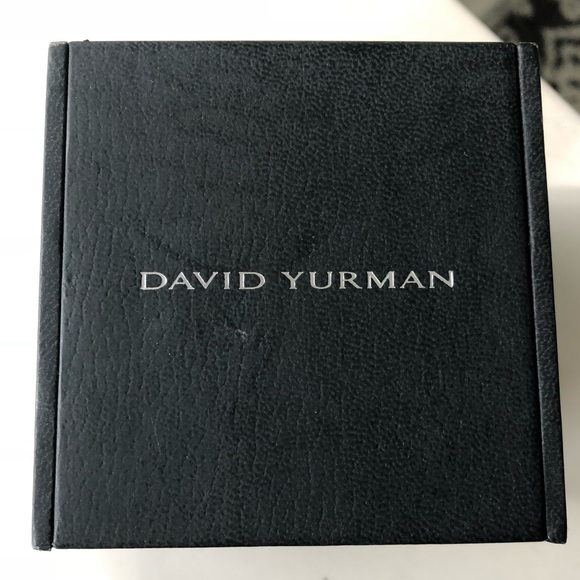 David Yurman blue topaz ring, size 7 , - Picture 4 of 4